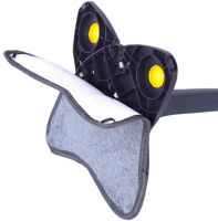 Четырехугольная сменная насадка запаска для квадратной швабры Triangle Spin Mop 24x24 см, Дополнительная квадратная Клевер для мытья и уборки пола
