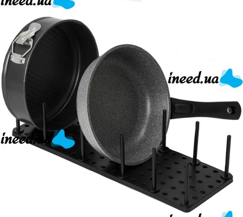 Раздвижной кухонный держатель сушилка Drawer Organizer LY-308 для сушки посуды и крышек на мойку, Телескопическая подставка для тарелок MAG-743