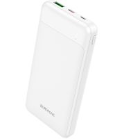 Внешний аккумулятор повербанк Power Bank Borofone BJ19A 20000mAh PD20W+QC3.0 с быстрой зарядкой, Портативное зарядное устройство батарея 2 выхода