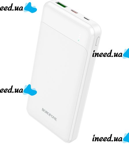 Внешний аккумулятор повербанк Power Bank Borofone BJ19A 20000mAh PD20W+QC3.0 с быстрой зарядкой, Портативное зарядное устройство батарея 2 выхода