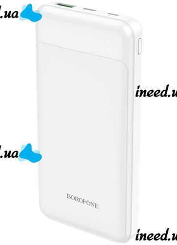 Внешний аккумулятор повербанк Power Bank Borofone BJ19A 20000mAh PD20W+QC3.0 с быстрой зарядкой, Портативное зарядное устройство батарея 2 выхода