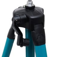 Строительный телескопический штатив тренога для нивелира 44-120 см NeroFF NF12SM 5/8 держатель подставка 1200 мм для лазерного уровня в чехле Синий