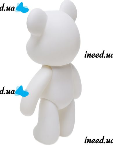 Флюидный мишка сделай сам DIY Creative Fluid Bear 23 см с красками 3 шт Набор раскраска игрушка медвежонок для творчества Виниловый медведь флюид-арт