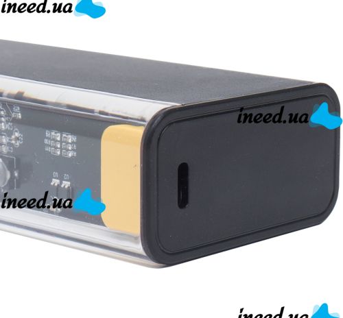 Портативное зарядное устройство Power Bank Cyberpunk YM-674 20000mAh 22.5W для зарядки телефона, Внешний аккумулятор повербанк USB Type-C Черный