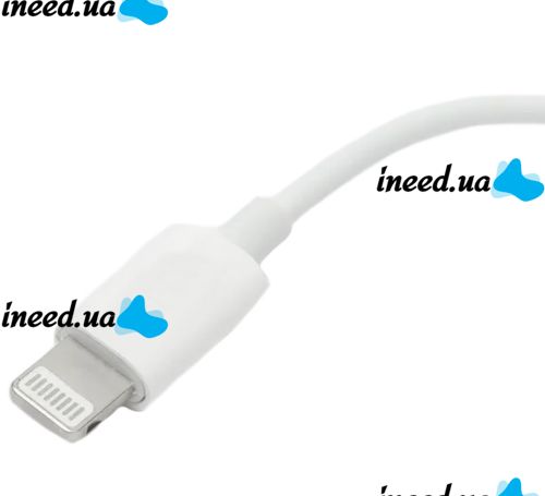 Универсальный кабель аудио переходник для наушников Lightning на 3.5mm AUX Headphone Adapter J-002, Адаптер USB-C для телефона IPhone Белый