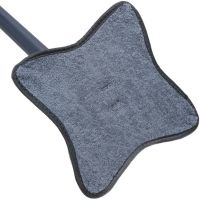 Четырехугольная сменная насадка запаска для квадратной швабры Triangle Spin Mop 24x24 см, Дополнительная квадратная Клевер для мытья и уборки пола