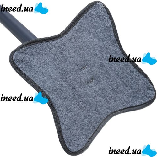 Четырехугольная сменная насадка запаска для квадратной швабры Triangle Spin Mop 24x24 см, Дополнительная квадратная Клевер для мытья и уборки пола