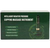 Аккумуляторный вакуумный массажер Cupping Massage Instrument DS-A15 антицеллюлитный с инфракрасным нагревом 12 режимов для омоложения тела MAG-742