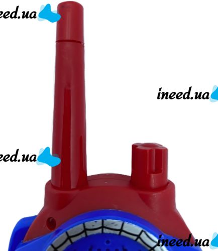 Детский набор из 2 раций Мстители Walkie Talkie Avengers 1568-1 на батарейках до 3м, Детские рации 2 шт Супергерои для связи со звуковыми эффектами