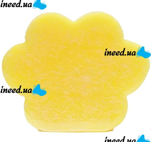 Силиконовая игрушка антистресс сквиш Кошачья лапка Squishy Toys с ворсинками для рук, Детская мялка лапа кота Моти Каваи с шариками 2410-4 для детей