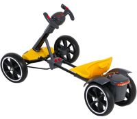 Детский электрокарт машинка Bambi M6072 до 30 кг с пультом, Электромобиль картинг Go Kart 35W с дистанционным управлением, светом и музыкой для детей