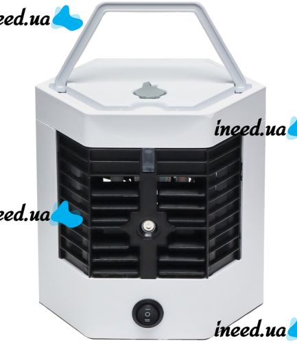 Настольный кондиционер с увлажнителем воздуха Arctic Air Ultra Pro 2X 10W с подсветкой, Портативный охладитель воздуха с функцией увлажнения от USB