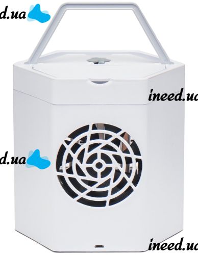 Настольный кондиционер с увлажнителем воздуха Arctic Air Ultra Pro 2X 10W с подсветкой, Портативный охладитель воздуха с функцией увлажнения от USB