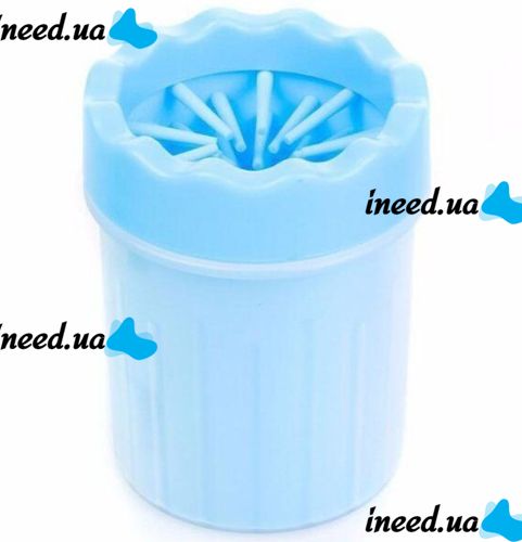 Лапомойка для маленьких собак S Pet Feet Washer Small 11 см, Емкость для мытья лап кошек, Маленький стакан очиститель лап животных