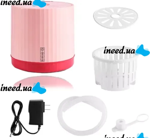 Мини стиральная машинка Mini Washing Machine XM004 4 литра для стирки вещей с УФ дезинфекцией, Машина с сушилкой и ведром MA2304-68 для путешествий
