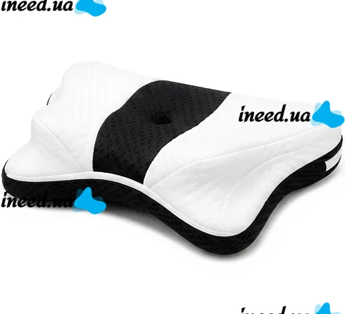 Ортопедическая подушка для сна Бабочка Piluxx Cervical Alignment Pillow LY-1242 анатомическая подушка из пены с эффектом памяти для спины и шеи