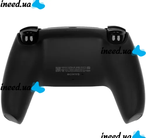 Беспроводной джойстик геймпад Sony PlayStation DualSense PS5 Black аккумуляторный игровой контроллер с микрофоном для приставки Черный