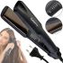 Iron straightener Gemei GM-2995 45W ceramic curling iron for straightening and styling hair, device forceps with fast heating and Gemmy indicator