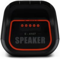 Портативная Bluetooth колонка WSJAR E-4107 20W беспроводной блютуз динамик, аккумуляторная акустическая система c RGB LED подсветкой USB MS-3627BT