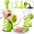 Ручная мясорубка Multfunction Mincer RF706 4 в 1 кухонный измельчитель с насадками для фарша, колбасы и сосисок, механическая мясорубка PS-323