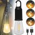 X-Balog HK-169C Rechargeable Carabiner Hanging Light Bulb USB BL-169C Rechargeable LED Flashlight with Carabiner for Emergency Lighting
