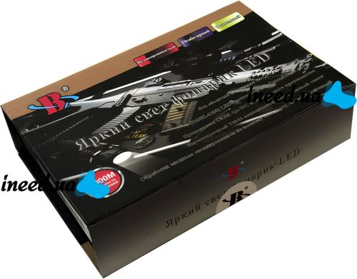 Ручной аккумуляторный фонарик Bailong BL-1860-T6 с фокусировкой 50000W тактический светодиодный LED фонарь 5 режимов с аккумулятором Police BL1860