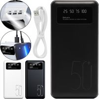 Зарядное устройство УМБ Power Bank Viaking 50000 mAh smart-quality N7 3USB с фонариком , Портативна батарея повербанк Внешний аккумулятор YM-500
