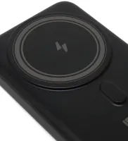 Беспроводное зарядное устройство King Power Bank WPG-101 10000 mAh с быстрой зарядкой, портативный внешний аккумулятор USB повербанк для телефона