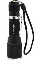 Ручной аккумуляторный фонарик Bailong BL-1860-T6 с фокусировкой 50000W тактический светодиодный LED фонарь 5 режимов с аккумулятором Police BL1860