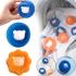 Набор многоразовых шариков для стирки Magic Laundry Ball Kit комплект мячиков 2 штуки, фильтр губка для очищения тканей и удаления волос и шерсти