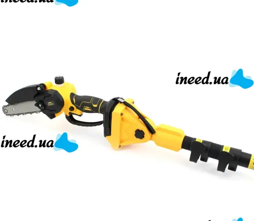 Set of power tools DeWalt 24V 3in1 cordless pruner DCMPP540P1 saw DCM160N and telescopic extension 130-201 cm with 2 batteries