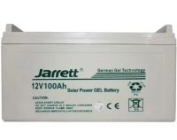 Универсальный гелевый аккумулятор Jarrett GEL 12V 100Ah для котла и солнечных панелей, Аккумуляторная батарея 12В 100Ач для систем электропитания