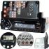 Car stereo player 1Din Pioneer MP3 7001 BT with phone holder, Car Bluetooth stereo with microphone USB SD player Black