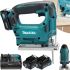 Makita JV101DZ 12V 2AH Cordless Electric Jigsaw for Curly Wood Cutting with 2 Batteries, Wireless Electric Jigsaw for Makita in a case