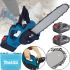 Large Rechargeable Chain Saw Makita DUC122Z 48V 5Ah 12" Tire for Pruning Tree Branches 2 batteries, Wireless Manual Electric Saw Makita