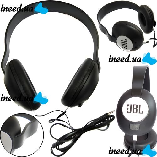 Накладные проводные наушники T&G SH-33 с микрофоном T&G Wireless SH-33, Полноразмерные стерео наушники с MP3 плеером и гарнитурой SH33 Черные