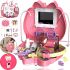 Children's Cosmetic Set Vanyeh 12L03 16in1 Makeup Bag with Mirror, Set with Cosmetics Fashionista for Girls Kids Pretend Toy Bag PT-01495