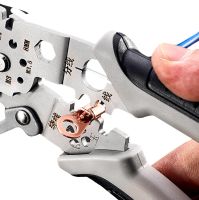 Многофункциональные клещи стриппер Cable Cutter CH-51 20в1 для зачистки и обжимки проводов, Каблерез резак для кабелей, проволоки и снятия изоляции