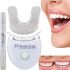 Зубна щітка капа 20 Minute Dental White для відбілювання зубів, Комплект відбілювач для догляду за порожниною рота з УФ підсвічуванням від батарейок