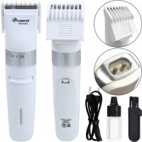 Беспроводная машинка Gemei GM-6042 с регулировкой длины лезвий для стрижки волос, Аккумуляторная машинка триммер Gemmy с керамическими лезвиями