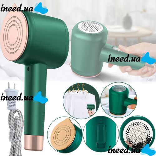 Дорожный компактный утюг с машинкой для стрижки катышков Multifunctional ironing and trimming 2 в 1 GT-01 мини отпариватель удаления катышек 30W