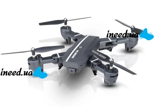 Складной аккумуляторный квадрокоптер RC Drone 8807 FPV c HD WiFi камерой барометром, четырех осевой дрон, коптер с функцией возврата CTW 8807W