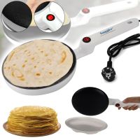 Submersible Pancake Maker Sonifer Crepe Maker SF-3034 650W Electric Pancake Pan 20 cm Electric Pancake Maker with non-stick Coating White
