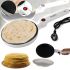 Занурювальна млинниця Sonifer Crepe Maker SF-3034 650W Електрична Сковорідка для млинців 20 см электроблинница з антипригарним покриттям Біла