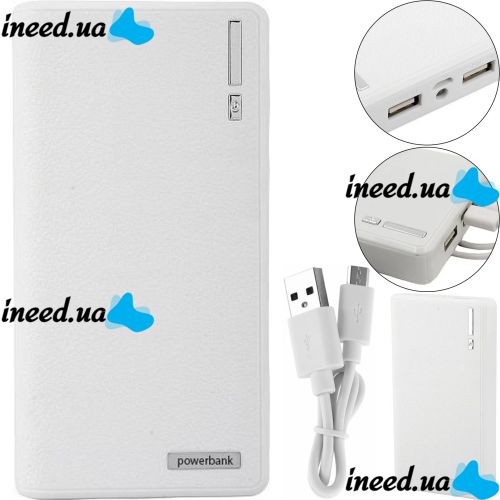 Универсальное зарядное POWER BANK 20000-1 mAh 2 usb порта портативное зарядное устройство