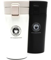Портативная термочашка Vacuum Cup Elite Cafestyle EL-252 380 мл двухслойная термокружка с крышкой и поилкой, термос из нержавеющей стали с фильтром AND1335