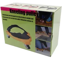 Защитные роликовые наколенники Knee Blades 1603 для строительных работ, защита на колено с поворотными колесами для ремонта напольных покрытий