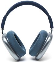Беспроводные Bluetooth наушники AirPods Max Blue полноразмерные блютуз стереонаушники с микрофоном и шумоподавлением в чехле Smart Case MGYJ3 Синие