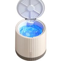 Мини стиральная машинка Mini Washing Machine XM004 4 литра для стирки вещей с УФ дезинфекцией, Машина с сушилкой и ведром MA2304-68 для путешествий