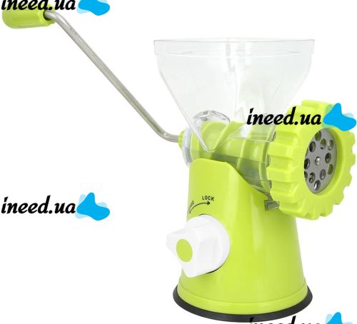 Ручная мясорубка Multfunction Mincer RF706 4 в 1 кухонный измельчитель с насадками для фарша, колбасы и сосисок, механическая мясорубка PS-323